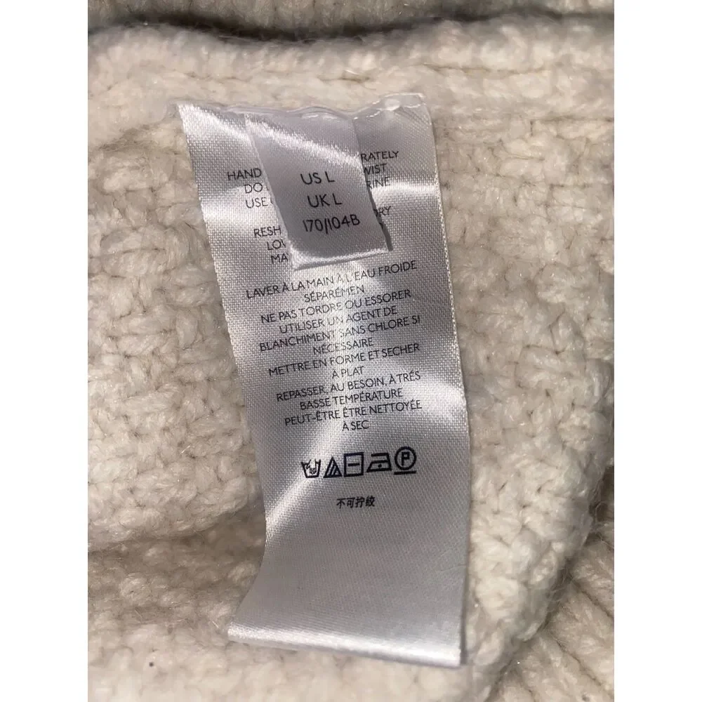 Free People Cream Cable Knit Sweater - Picture 6 of 7